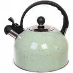 Чайник из нержавеющей стали 2,5 л «Крошка» со свистком, микс цветов