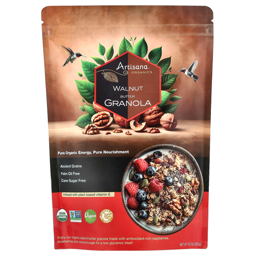 Artisana, Organics, гранола с маслом грецкого ореха, 283 г (10 унций)