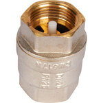 Клапан обратный ROMMER RVC-0002 - 3/4" (ВР/ВР, PN25, Tmax 90°C, с пластиковым седлом)