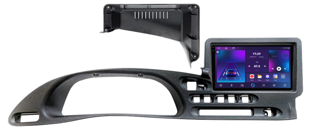 Магнитола для Chevrolet Niva, Lada Niva Travel (любая комплектация, цельная рамка) - Parafar PF498RN2K на Android 13, QLED+2K, ТОП процессор, 4Гб+32Гб, CarPlay, 4G SIM-слот