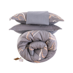 Комплект постельного белья Сатин с Одеялом 100% хлопок 160x80 на резинке OBR158