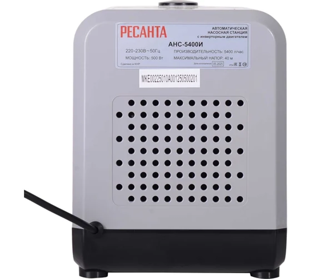 Автоматическая насосная станция АНС-5400И с инверторным двигателем Ресанта