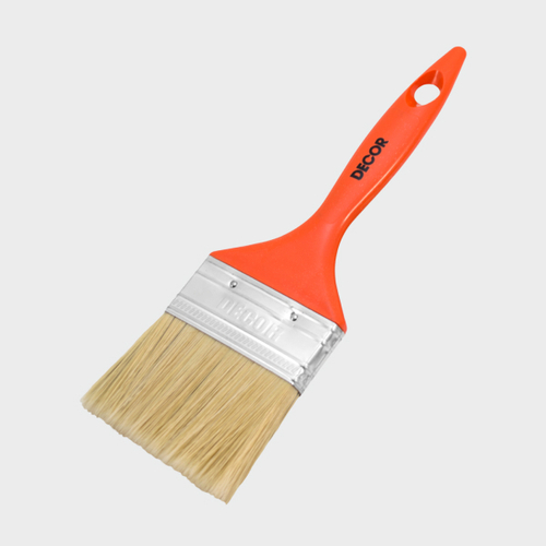 Кисть плоская 35х15мм смешен. щетина Декор