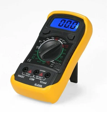 Мультиметр XL830L в футляре (прозвонка, режим - радиодетали)
