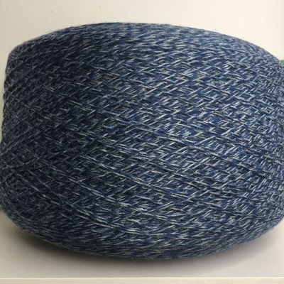 LINK - Millefili S.p.A.; 76% меринос, 24% п/а; 500м/100гр; скрутка из нитей синего и серого цвета; S707