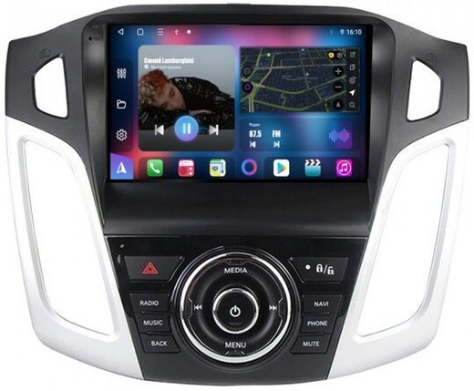 Магнитола для Ford Focus 3 2011-2019+ - FarCar BM150/501M QLED, Android 12, ТОП процессор, 4Гб+32Гб, CarPlay, 4G SIM-слот