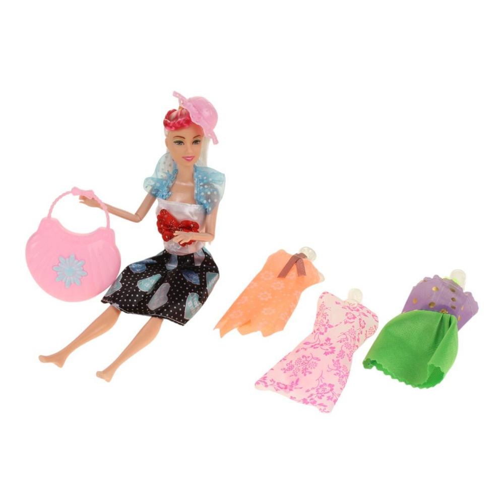 Кукла тип Модель на шарнирах с аксессуарами, пакет 712A2