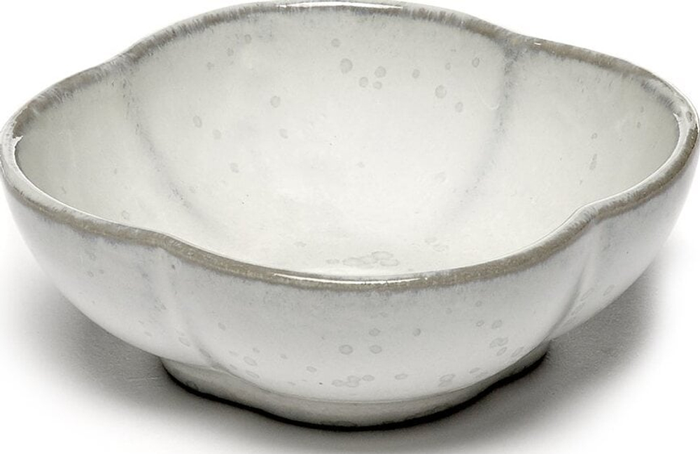 Набор салатников serax inku ribbed, 4 предмета, каменная керамика, белый · арт. fabr B5120239W