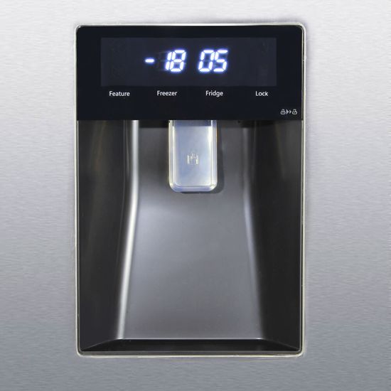 Холодильник Ginzzu NFK-467 Steel