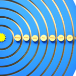 Набор бизибордов Космическое приключение