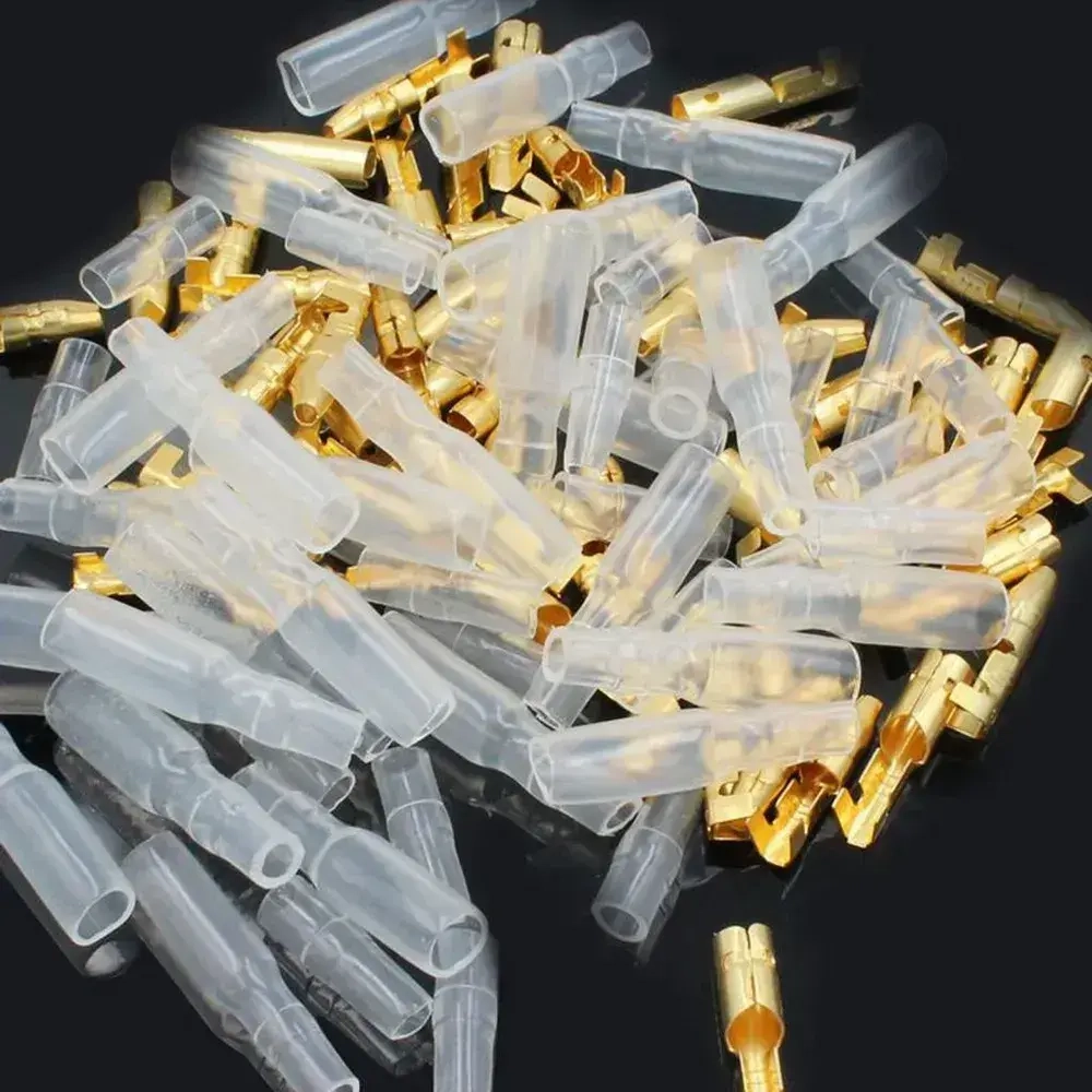 Комплект для подключения питания,Мужские и женские соединительные клеммы - 120 штук в упаковке, 1 комплект