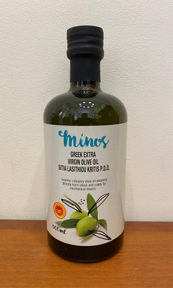 Оливковое масло УРОЖАЯ 2025 MINOS Sitia Lasithiou Kritis P.D.O. Extra Virgin 500 мл Греция, ст/б (Крит)
