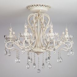 Потолочная люстра Eurosvet Etna 12205/8 белый Strotskis