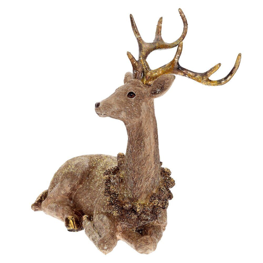 GAEM Фигурка декоративная "Олень", L21,5 W15 H20 см