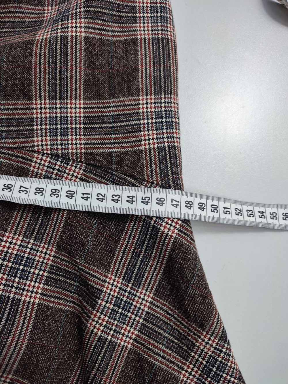 Юбка КАЛIНКА в клетку 48 размер