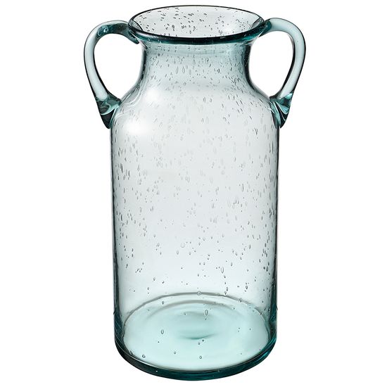 Ваза для цветов flowi, 29 см, голубая