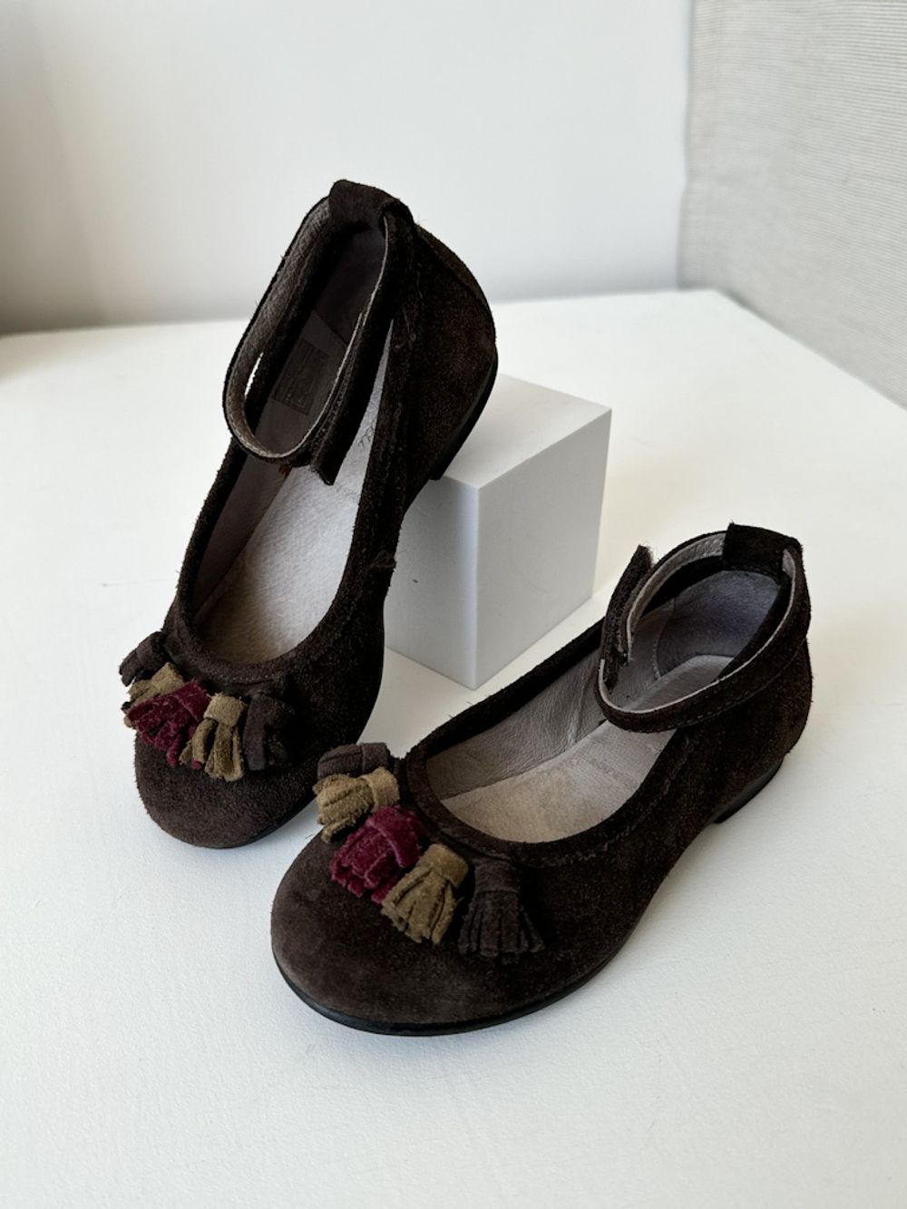 Замшевые туфли Jacadi , 25,5