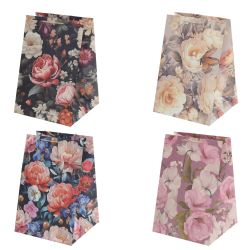 GAEM Пакет подарочный (бумага 210г/м2, блок микс 12шт), L28 W28 H42 см, 4в.