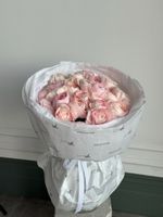 Букет из ранункулюсов в розовом оттенке 25 шт