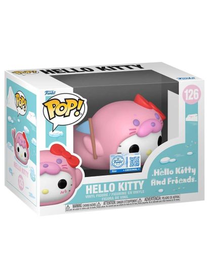 Фигурка Funko POP! Hello Kitty And Friends Hello Kitty (Seal Pup) (Exc) (126) 88403 / Фигурка Фанко ПОП! по мотивам мультсериала "Приключения Hello Kitty и ее друзей", Хеллоу Китти