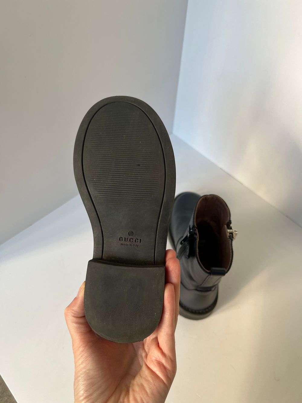 Кожаные ботинки Gucci, 29