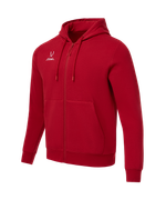 Худи JÖGEL ESSENTIAL Fleece Zip Hoodie, темно-красный