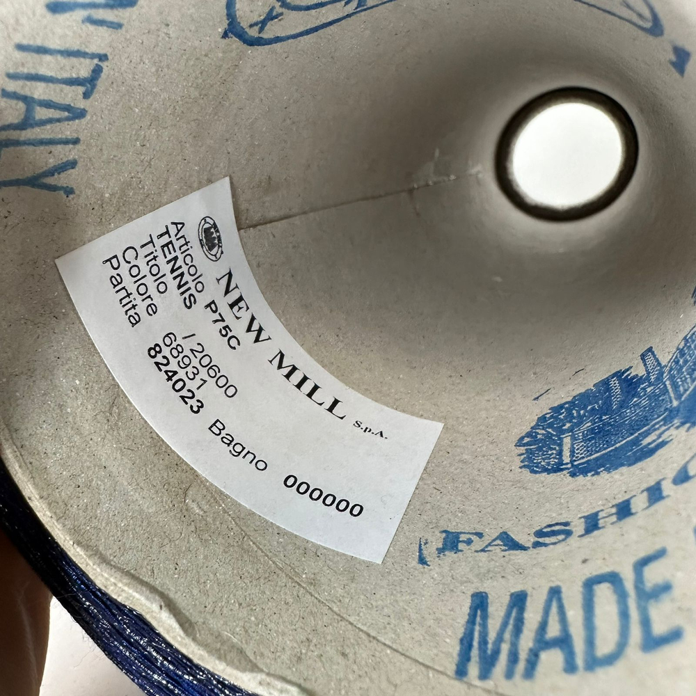 TENNIS - New Mill Missoni; 82% вискоза, 12% люрекс; 1800м/100гр; col.68931 , цвет: сине-серебристый