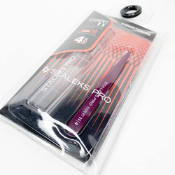 Пинцет EXPERT 11 TYPE 4мм (П-49) узкие скошенные кромки Фиолетовый (TE-11/4) СТАЛЕКС