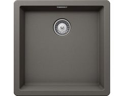 Мойка SCHOCK Greenwich 50 Cristadur 456х456 (подстольный монтаж) серебристый камень