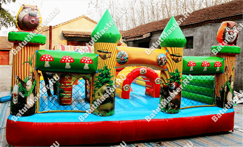 Надувной батут "Медвежата"