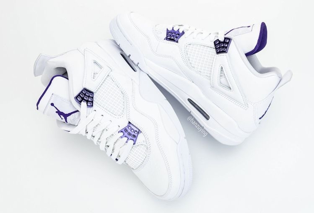 Air Jordan 4 Retro 'Purple Metallic’