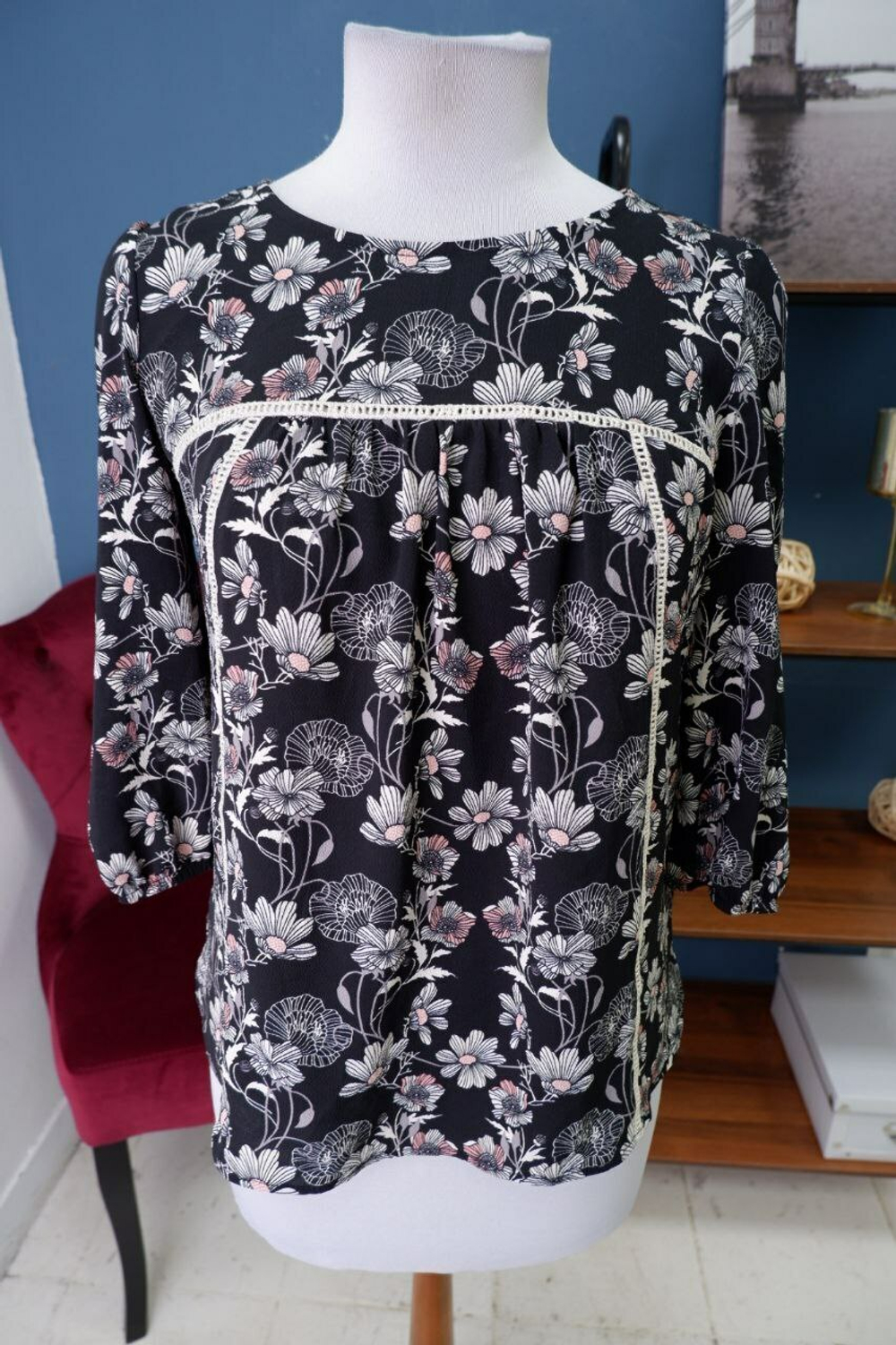 Блузка Lady Blush красивая 40 размер