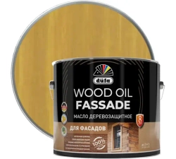 Масло деревозащитное для фасадов Dufa Wood Oil Fassade лиственница