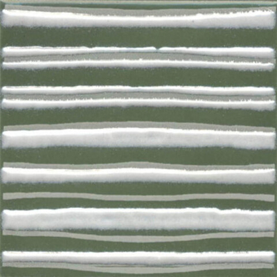 Декор Бахия 3 зелёный глянцевый (KMD3STA023GN)