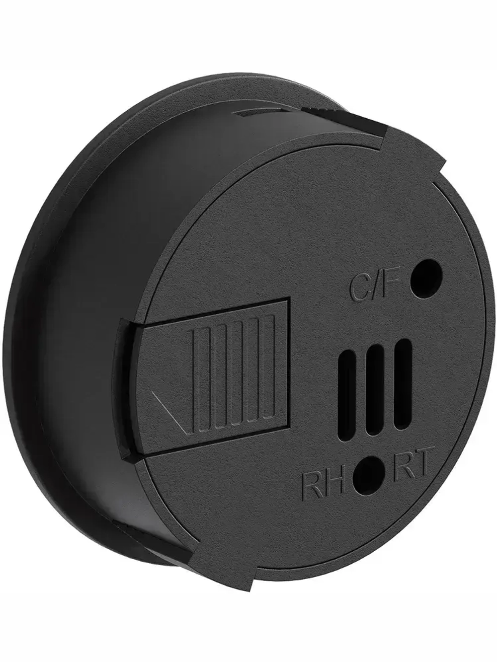 Встраиваемый цифровой гигрометр термометр ТЕХМЕТР Т-1816 измеритель влажности и температуры воздуха (Черный)