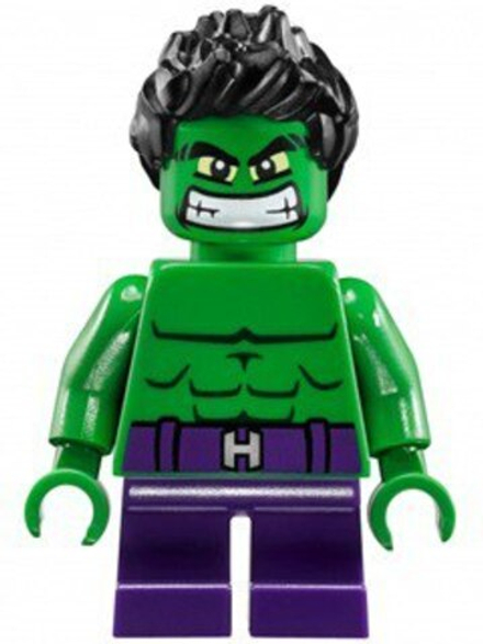 Минифигурка LEGO sh0252 Халк (короткие ноги)