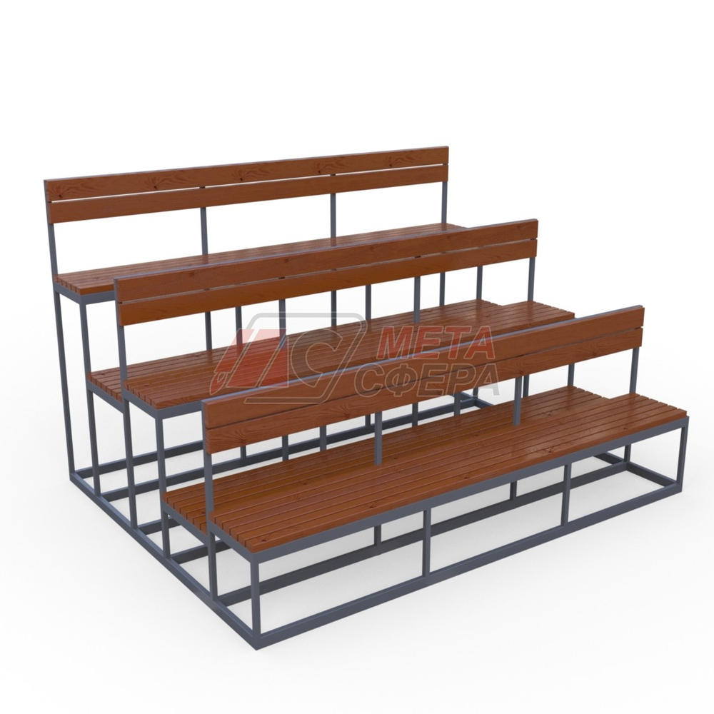 Трибуна 3-х уровневая