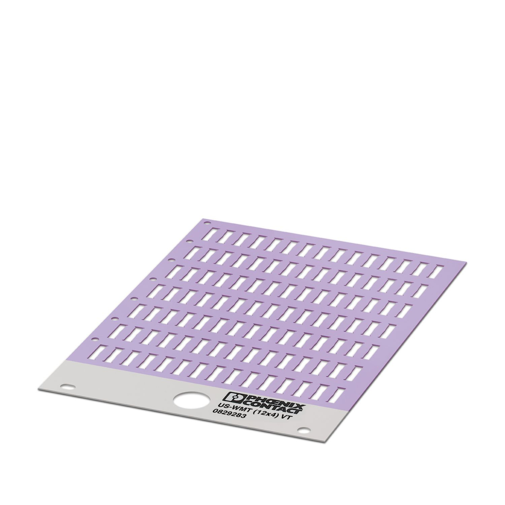 0829283 - US-WMT (12X4) VT - Держатель маркировки кабеля