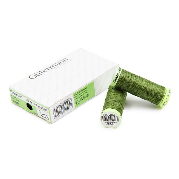 Нитки отделочные Gutermann Top Stitch 30 (30 метров), 5 кат. | 283 умеренный папоротник