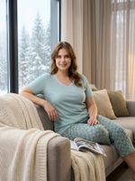 Пижама Луна-1 Виотекс СВЕТЛО-ЗЕЛЕНЫЙ