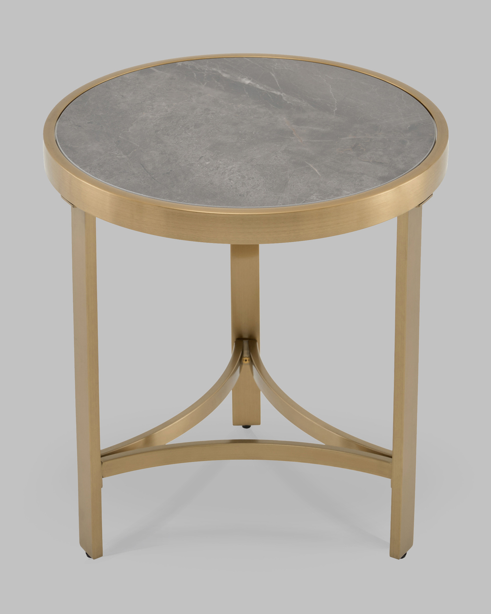 Журнальный столик Адриана 50*50 см серая керамика