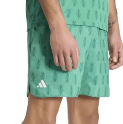 Мужские теннисные шорты Adidas Club Tennis Climacool Graphic 9in - semi court green/collegiate green