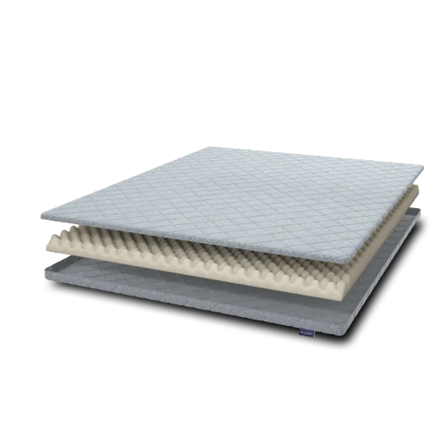 Матрас-топпер BuySimple, 8,5 см, средняя жесткость, беспружинный