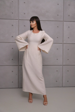 Платье Оливия с баской