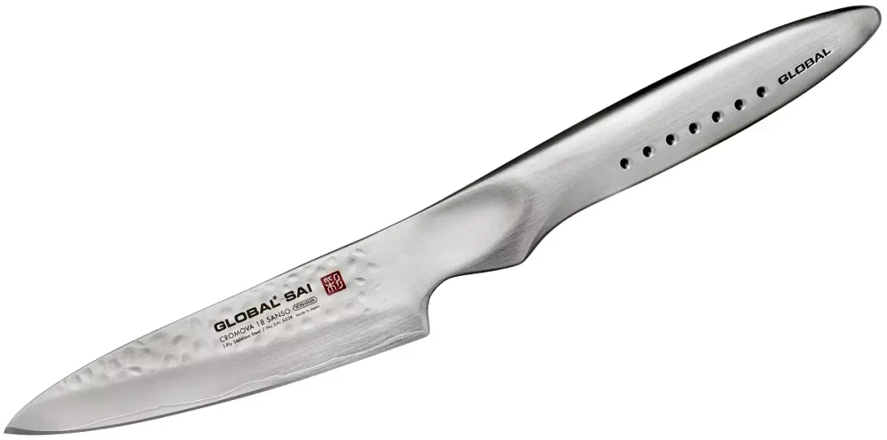 Global - Нож Global SAI-S02R 10см для очистки кожицы / артикул   SAI-S02R  / GTIN 4943691122001