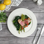 Тарелка круглая 27 см,фарфор "NOBLE" серия "IMPRESS"