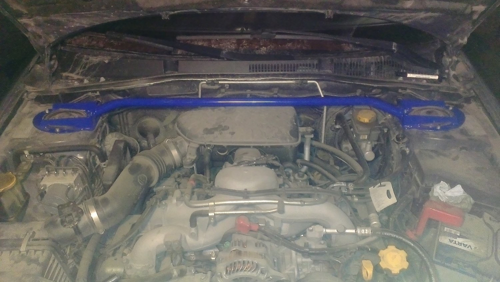 Распорка передних стоек (цельная) Subaru Outback 3 (BP) и Subaru XV 1 (GP)