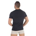 Набор мужских футболок 2в1 (серый, темно-синий) Emporio Armani 111267_CC717 13742