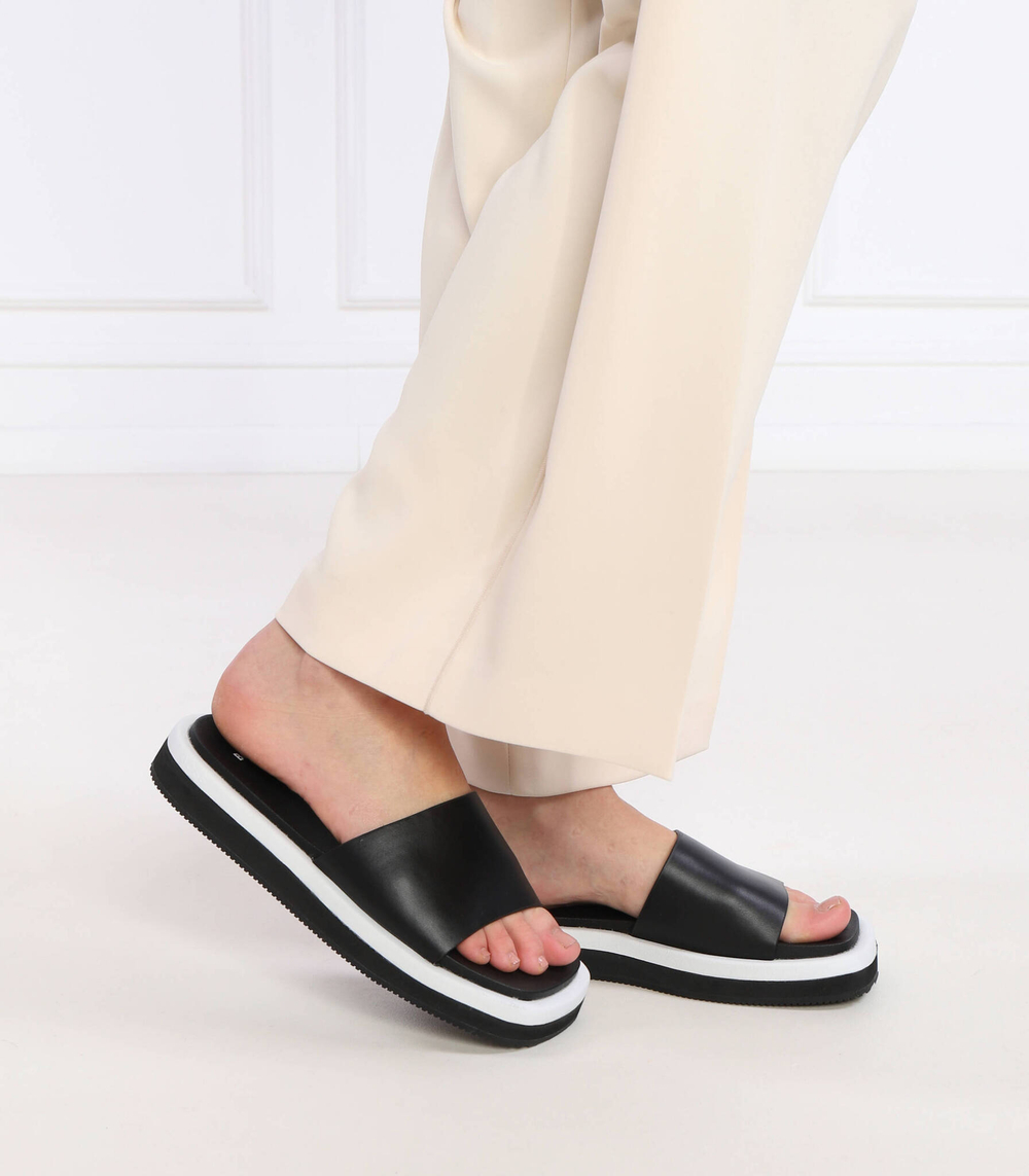 Шлепанцы Allie Slide-FL BOSS BLACK - черный(50493083)