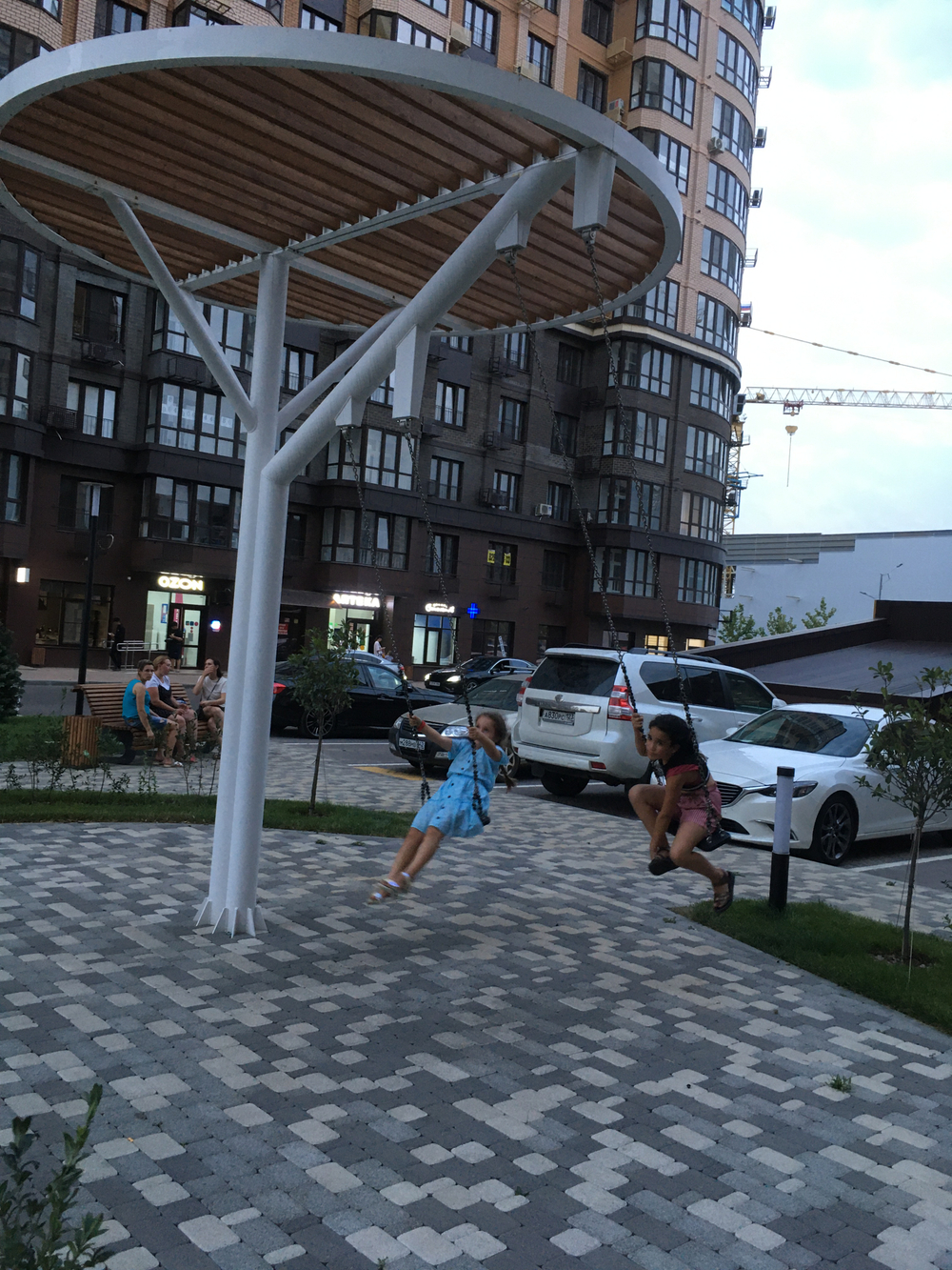 Качеля ,пергола